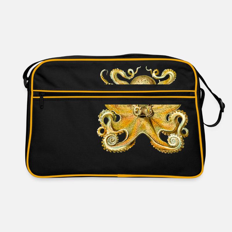 squid giant octopus octopus octopus squid sepia fish Retro Bag