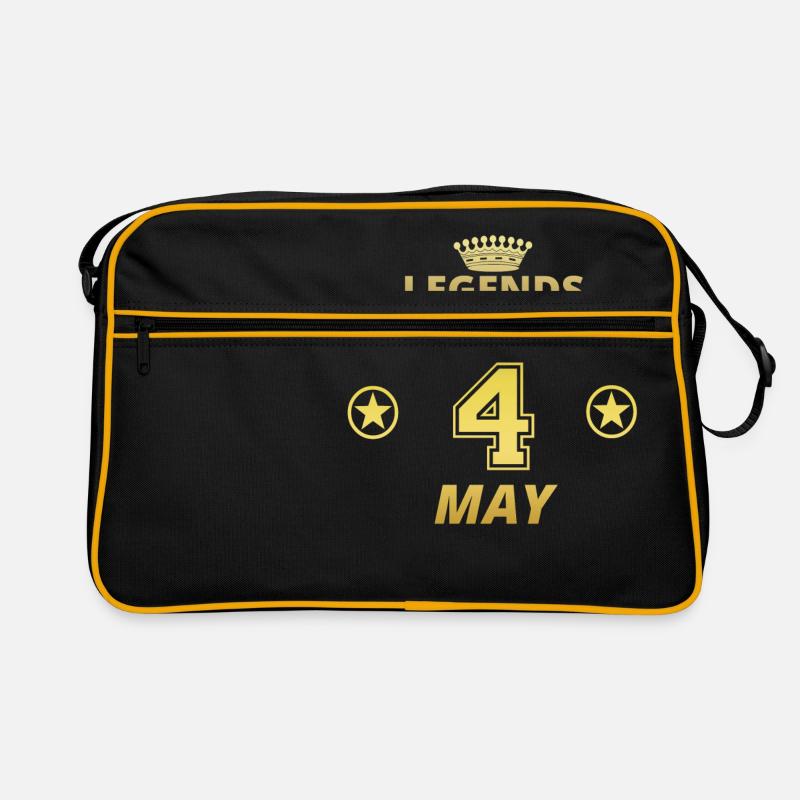 legends born geschenk geburtstag MAY 4 Retro Tasche
