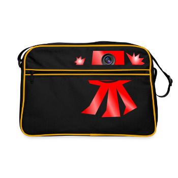 Blitzer Monster Laser Radar - Retro Bag - black/gold - Front