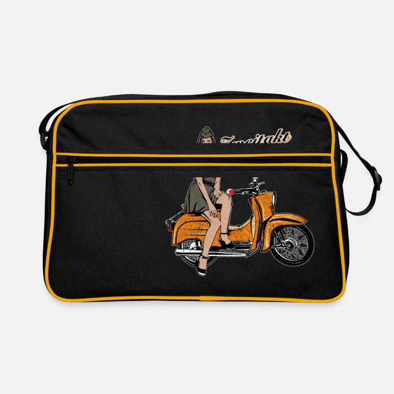 Simson Schwalbe KR51 Rétro trafic orange Sac Retro