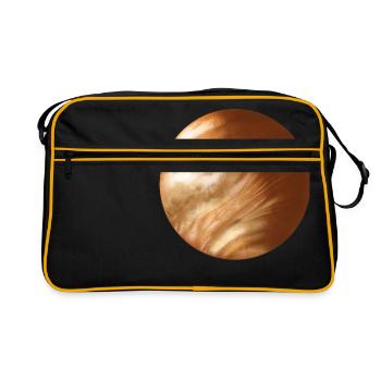Vénus, planète de l'année 2018 - Sac Retro - noir/or - Devant