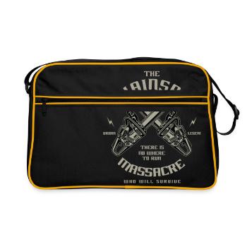 Chainsaw - Retro Bag - black/gold - Front