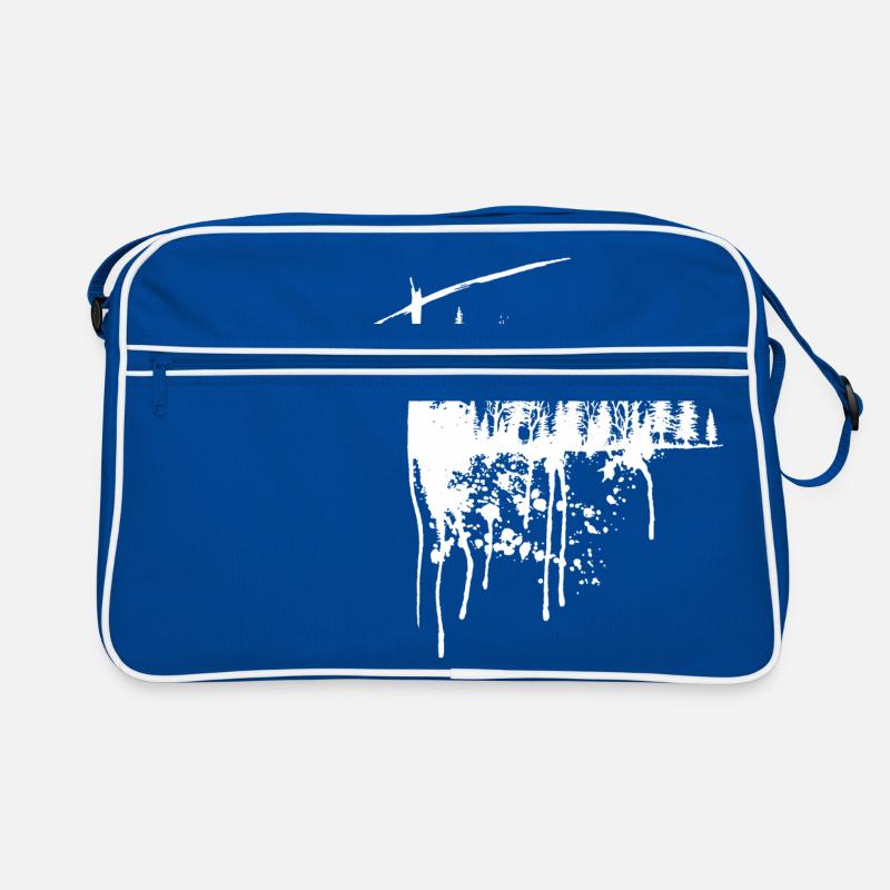 Forests, trees, nature Retro Bag