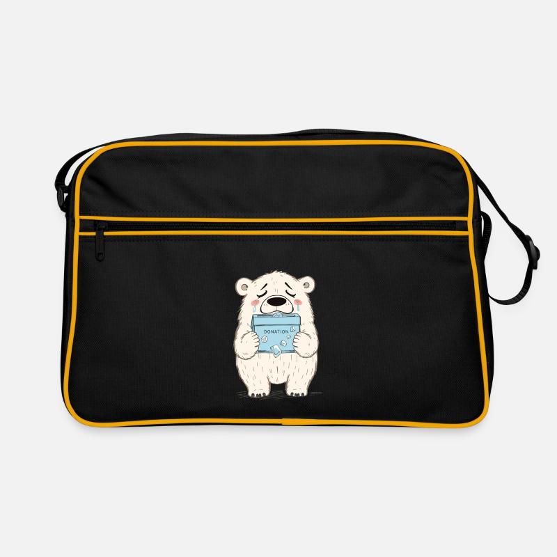 Saving Polar Bears Retro Bag