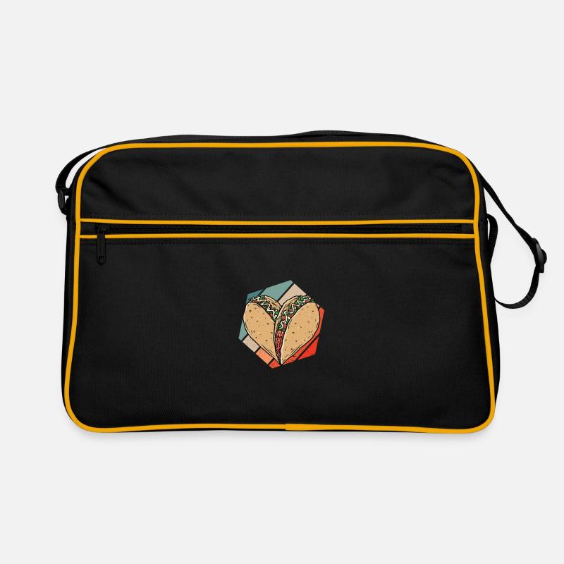 Funny Taco Cinco De Mayo Tacos Fun Lovers Retro Bag