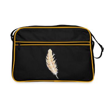 AngelFeder der LiebesFülle Sonja Ariel von Staden - Retro Bag - black/gold - Front