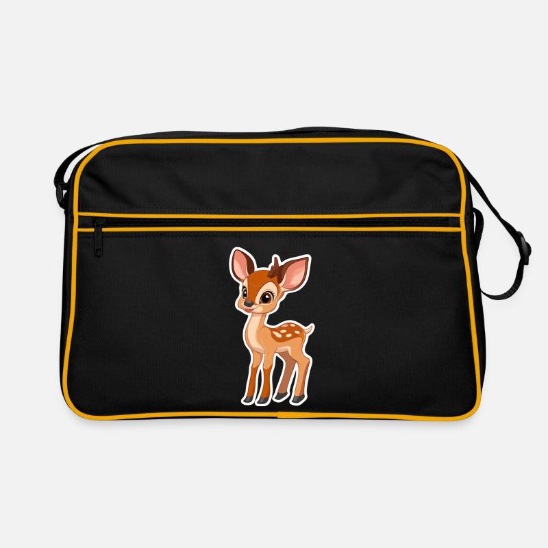 roe deer Retro Bag