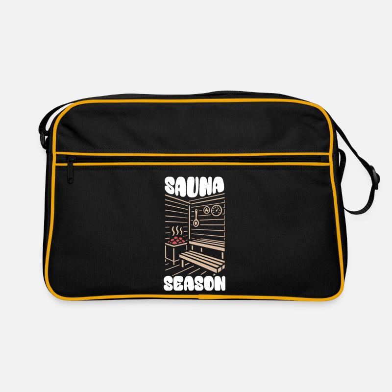 Sauna Season - Sauna - Saying Retro Bag