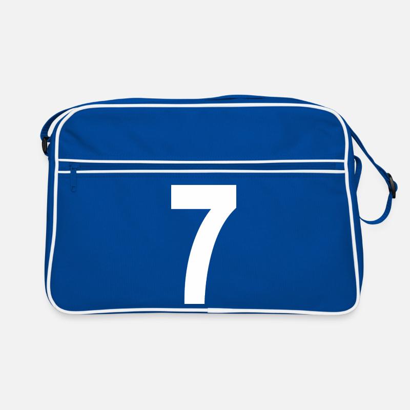 7 Nummern Retro Tasche