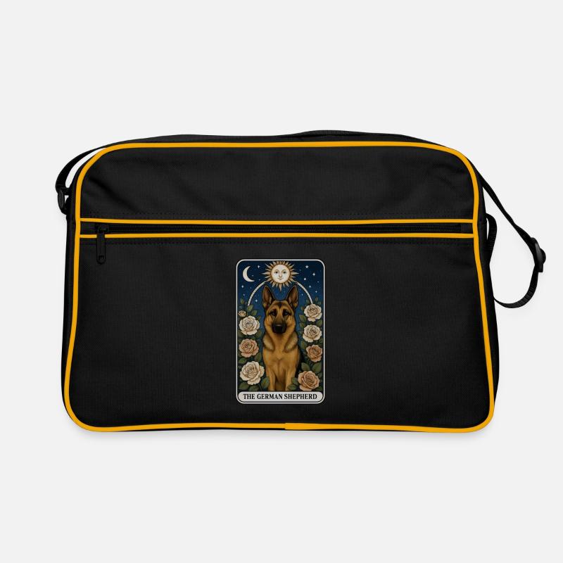 Deutscher Schäferhund Retro Tasche
