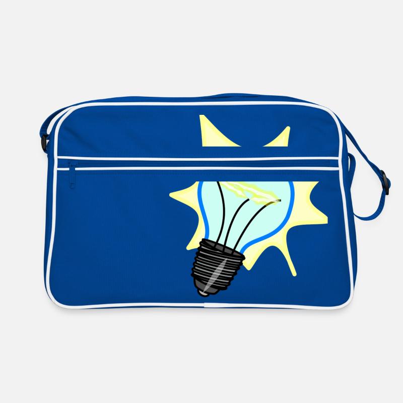lightbulb light bulb gluehbne lamp bulb13 Retro Bag