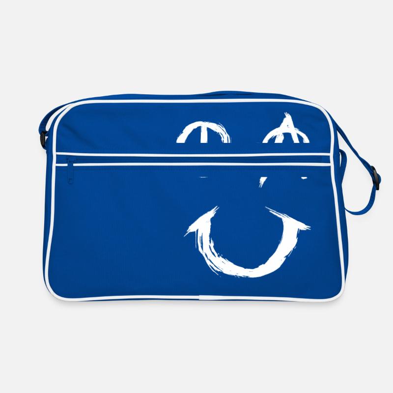 Pace Anarchy Smiley Retro Bag