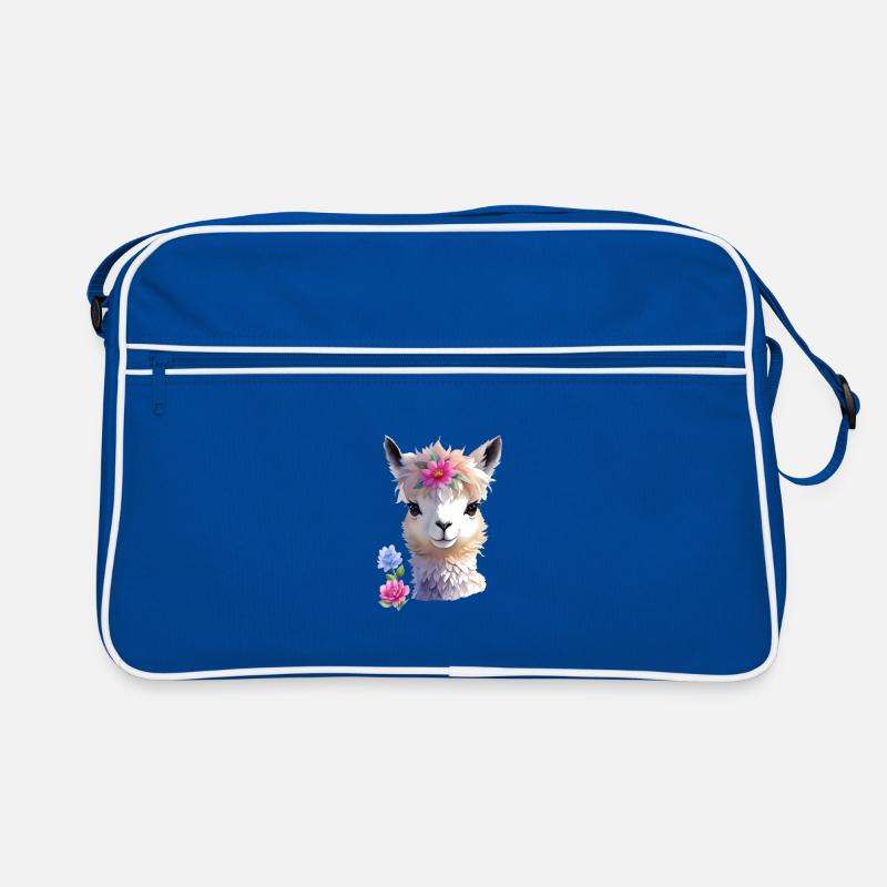 lama doux Sac Retro