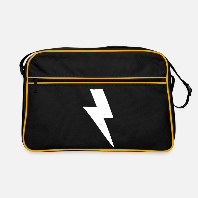 White flash Retro Bag