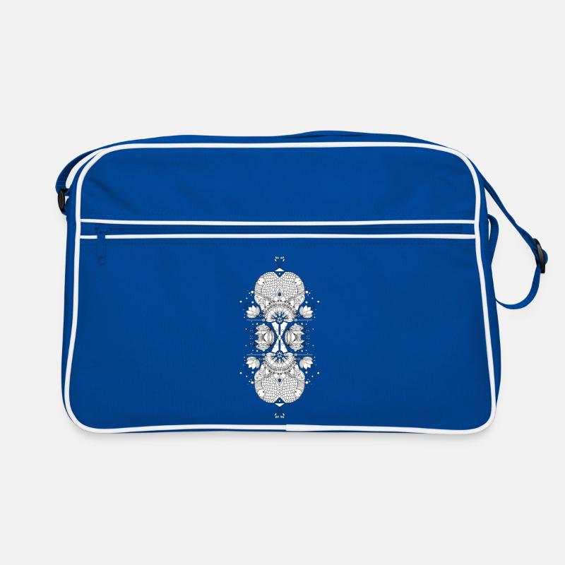 Mandala de nénuphar Sac Retro