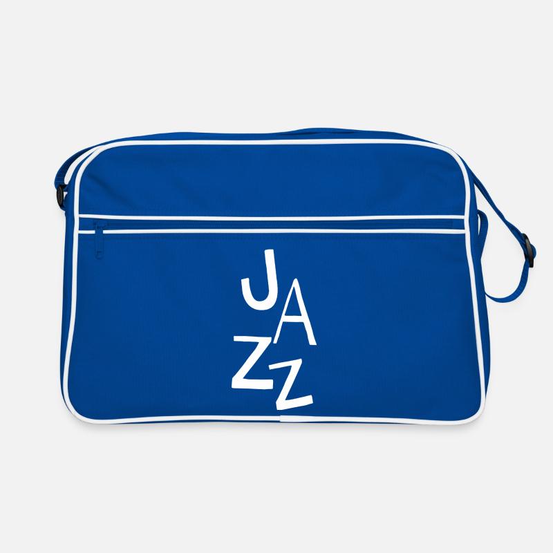 Conception typographique jazz Sac Retro