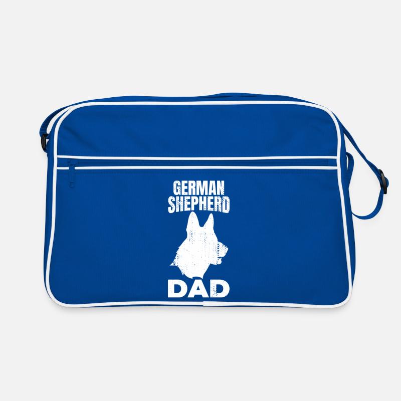 German Shepherd Dad Retro Bag