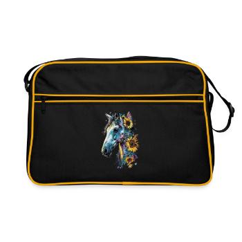 Arabic - Retro Bag - black/gold - Front