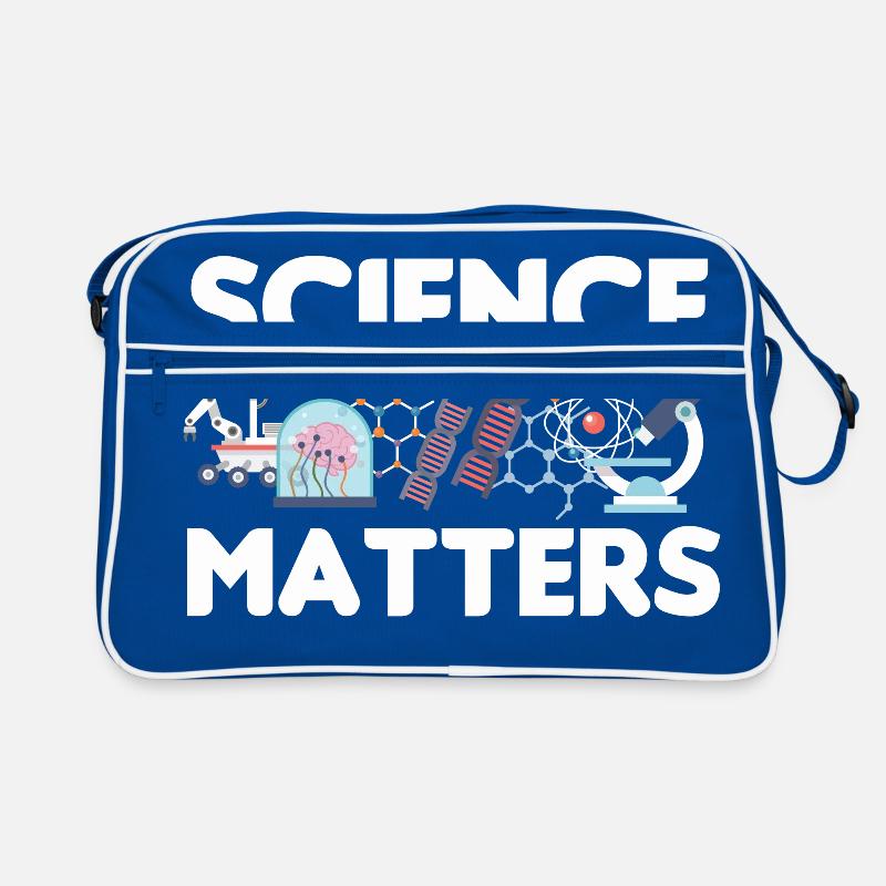 SCIENCE MATTERS Retro Tasche