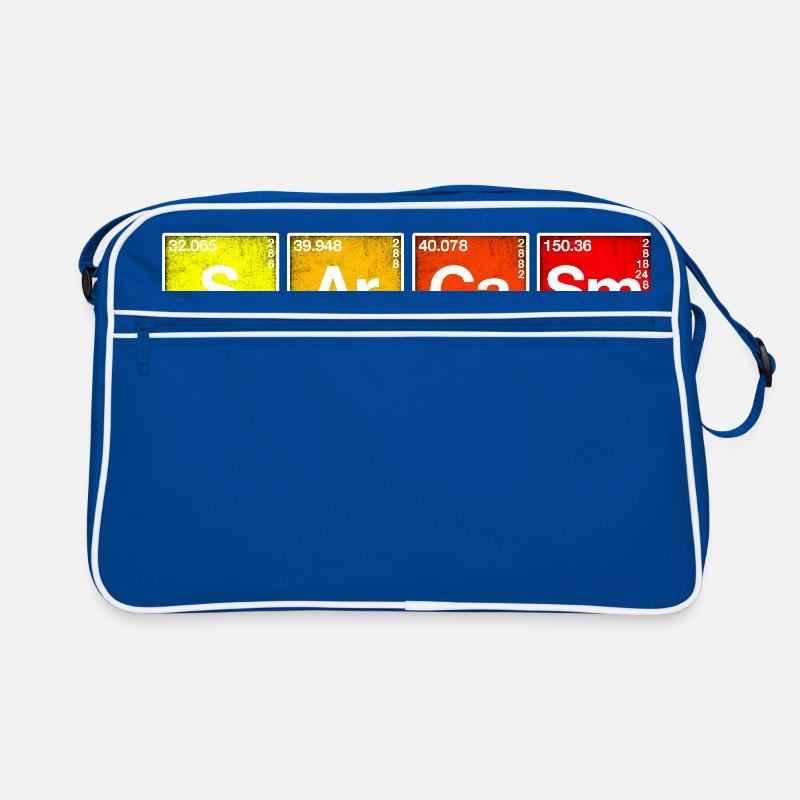 Sarcasm Periodic table of the elements PSE chemistry Retro Bag