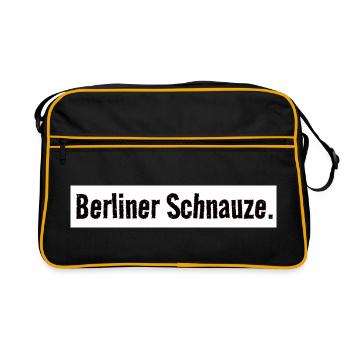 Berlin Snout Shirt Simple Capital - Retro Bag - black/gold - Front