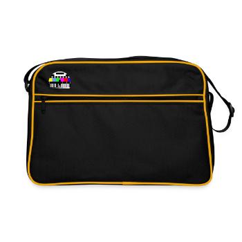 TV sight - Retro Bag - black/gold - Front