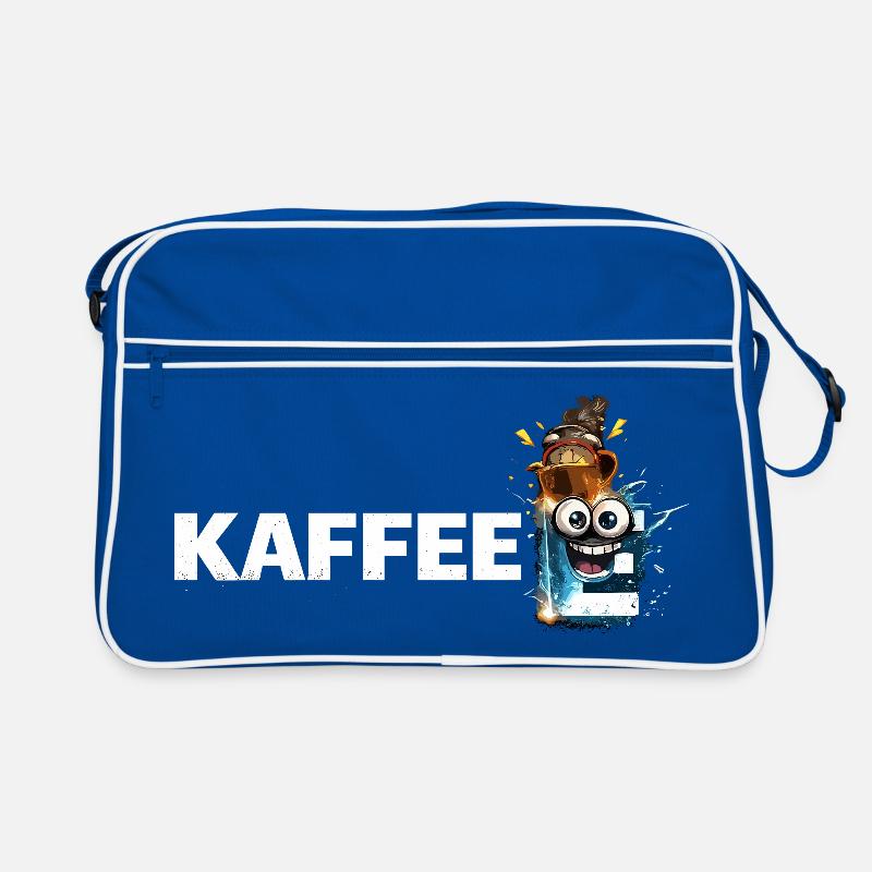 Kaffee Mascot Splash Retro Tasche