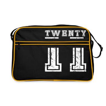 Twenty 2011 - Retro Bag - black/gold - Front