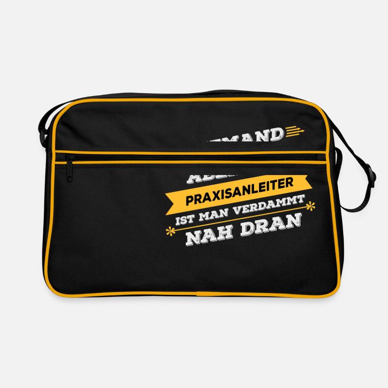 Praxisanleiter Beruf Geschenk Retro Tasche