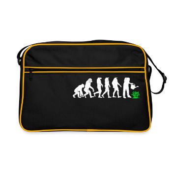 Gardener evolution development pour garden kanne - Retro Bag - black/gold - Front