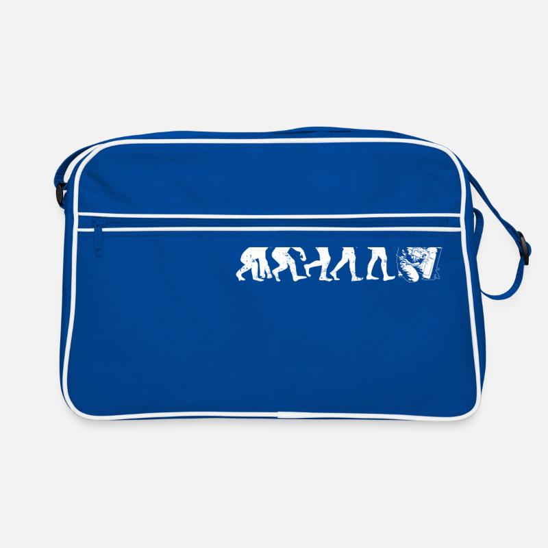Welder evolution welding job job Retro Bag