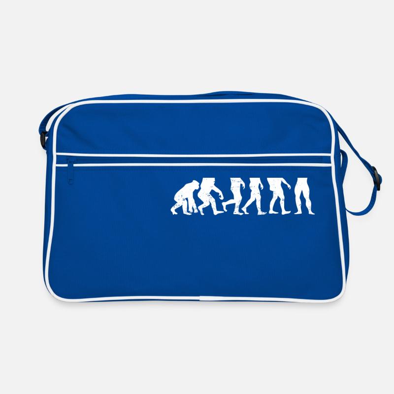 Muscleman machine bodybuilder cadeau évolution Sac Retro