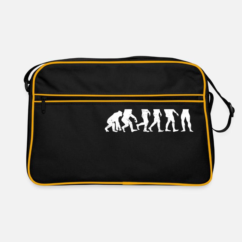 Muscle Man Evolution gift bodybuilder machine Retro Bag