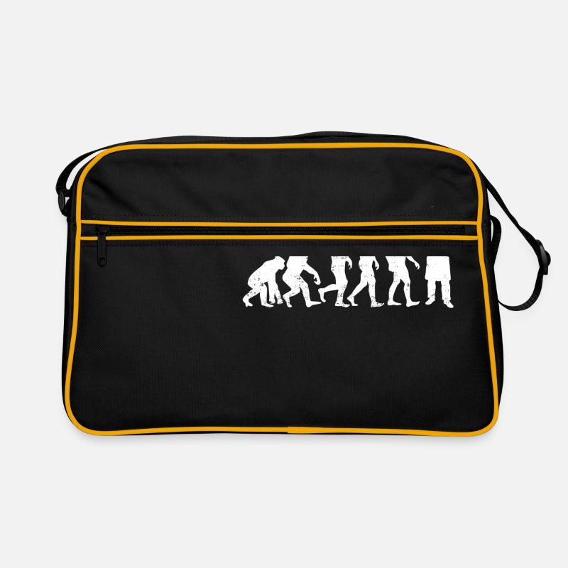 Koch evolution cuisine küche geschenk küchenchef Retro Tasche