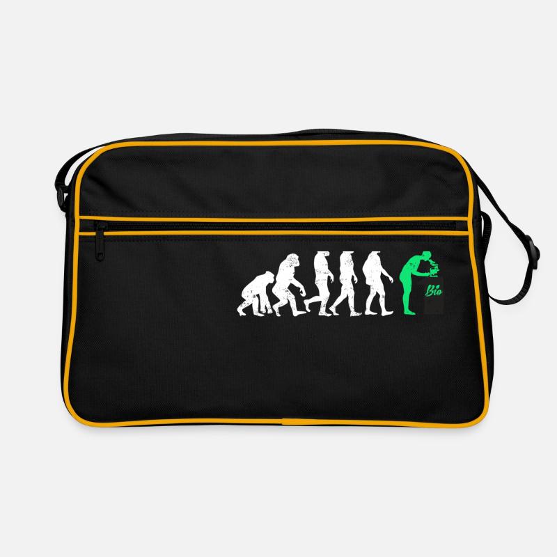 Biologe evolution geschenk beruf biologie mikro Retro Tasche