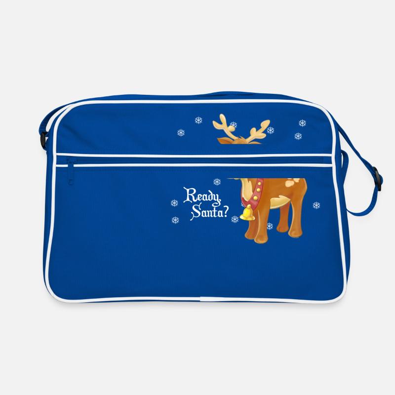 Ready, Santa? Retro Tasche