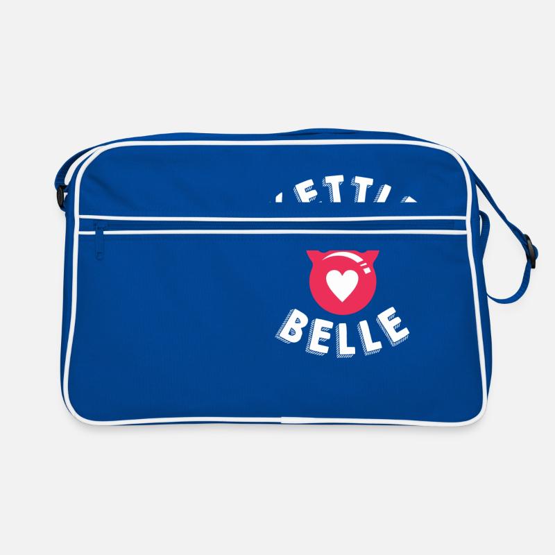 KETTLE BELLE Liebe Training Sport Studio Retro Tasche