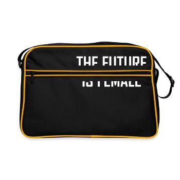 Best The Future Female in White Design - Sac Retro - noir/or - Devant