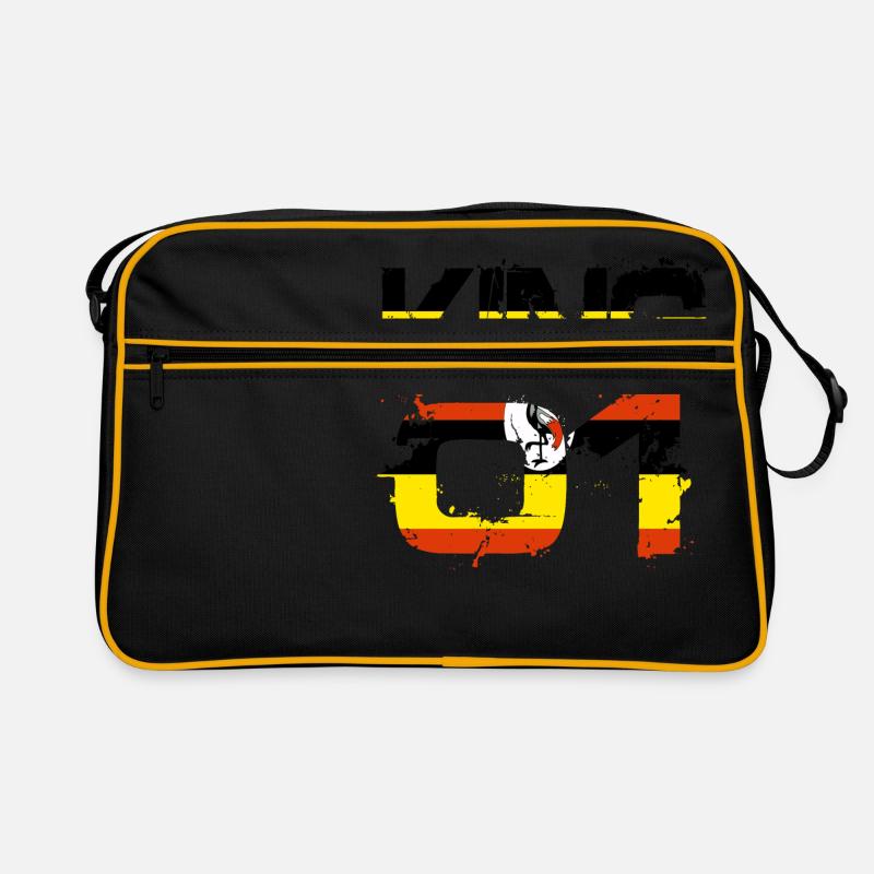 Geschenk King 01 Land Partner Uganda Retro Tasche