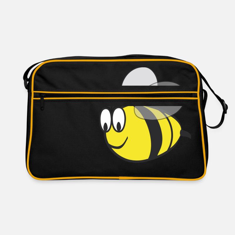 Biene,wilde Biene,Comic Retro Tasche