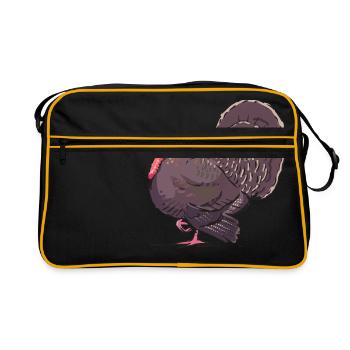 turkey - Retro Bag - black/gold - Front