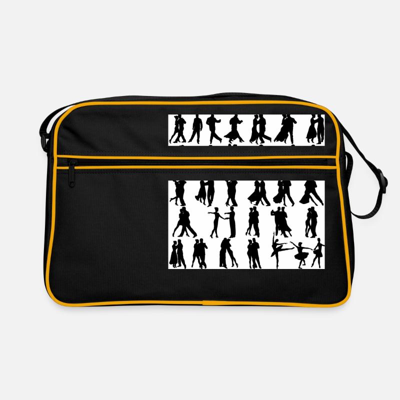 danse - Sac Retro - noir/or