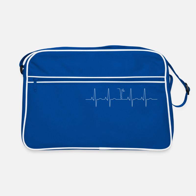 Heart For Balett Dancing Gymnastics Gift Idea Retro Bag