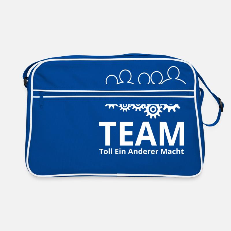 TEAM Toll Ein Anderer Macht Retro Tasche
