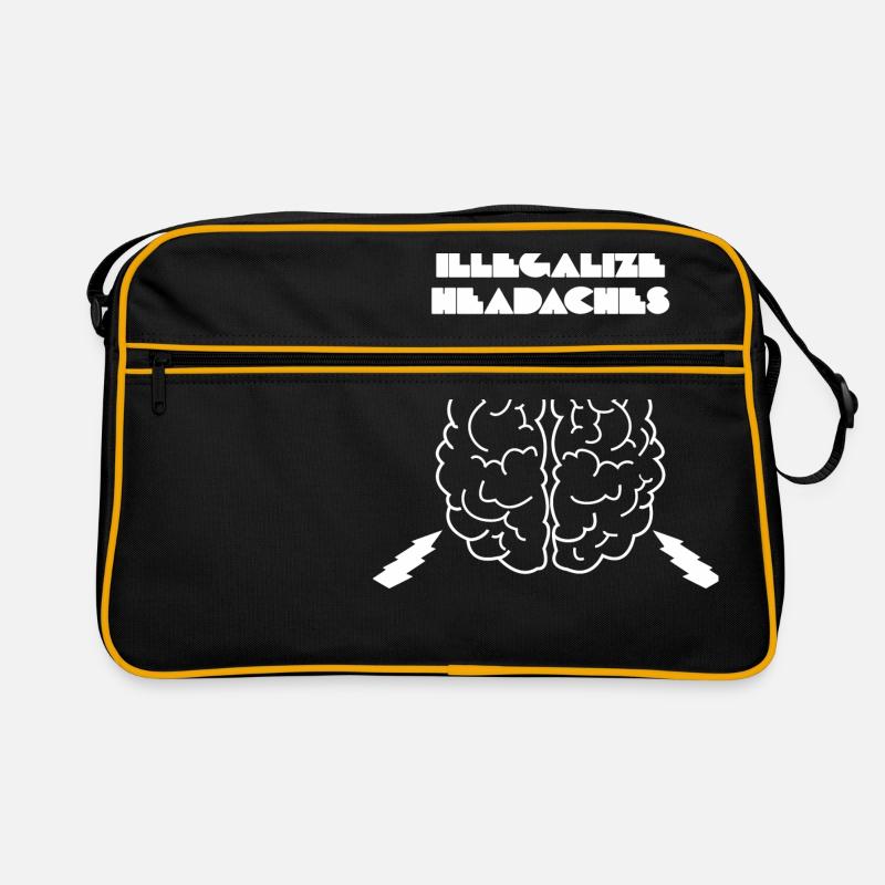 illegalize headaches Retro Tasche