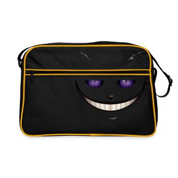 cheshire cat - Sac Retro - noir/or - Devant
