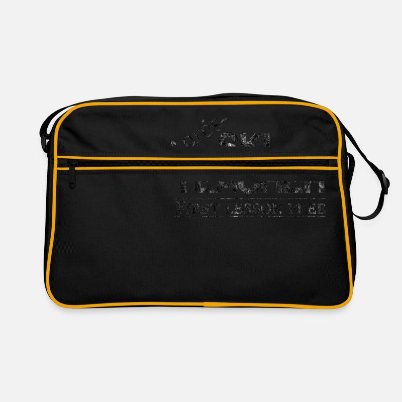 Après-Ski Lehrer Party Spruch Geschenk idee Retro Tasche