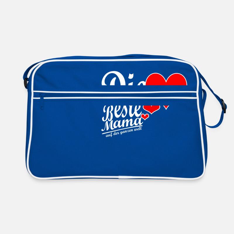 Die beste mama Muttertag Retro Tasche
