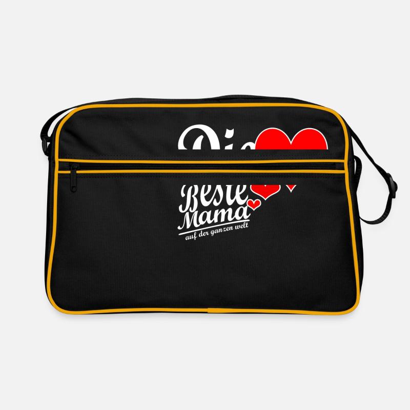 Die beste mama Muttertag Retro Tasche