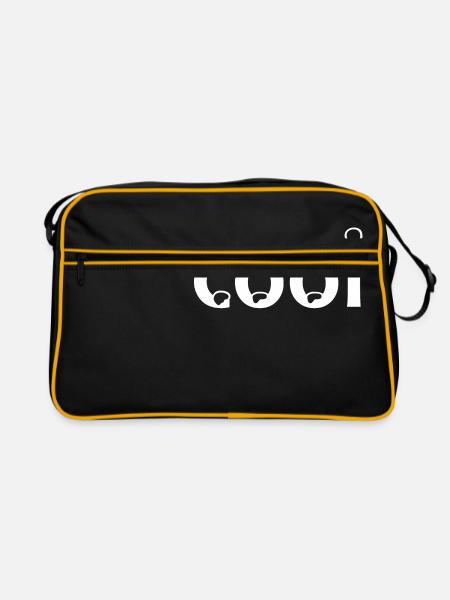cool - Retro Bag - black/gold - Front